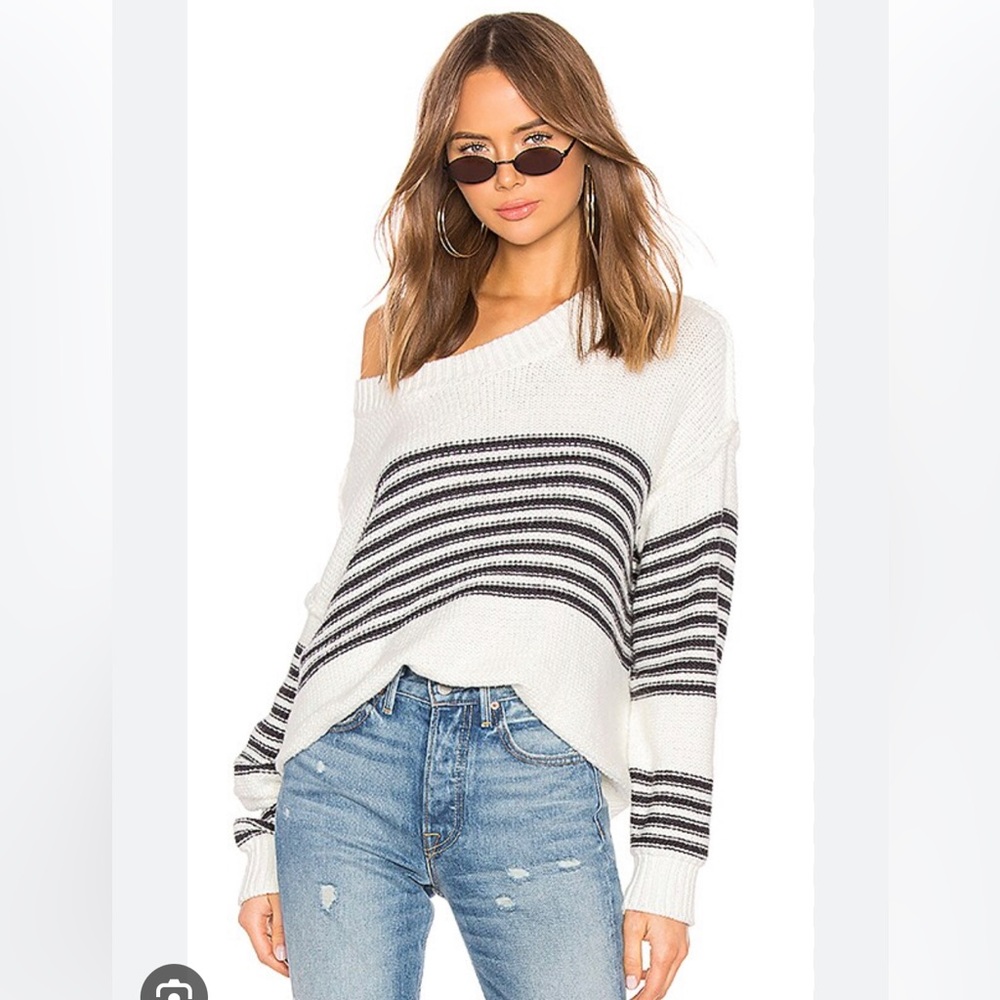Wildfox Knox Sweater, Vanilla, Small, NWOT